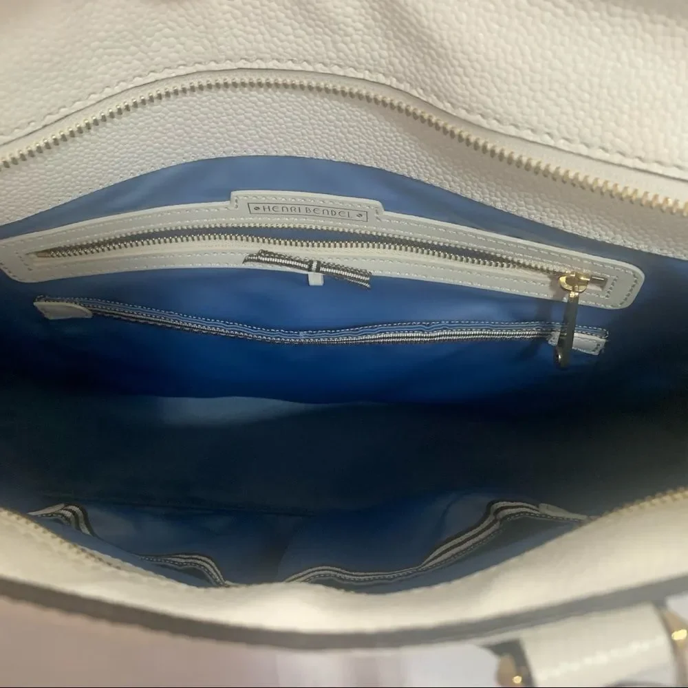 Henri Bendel Carlyle Satchel - White - Picture 5 of 15